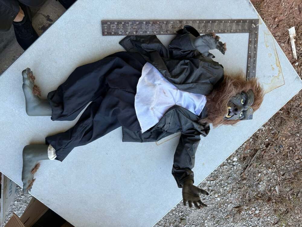 Gemmy Industries Wolf Man Motion Activated Decor 36 Inch Halloween Prop